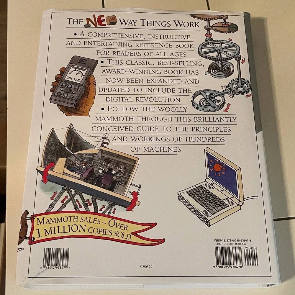 The New Way Things Work David Macaulay Hardcover 1998 Visual Guide Machines ISBN